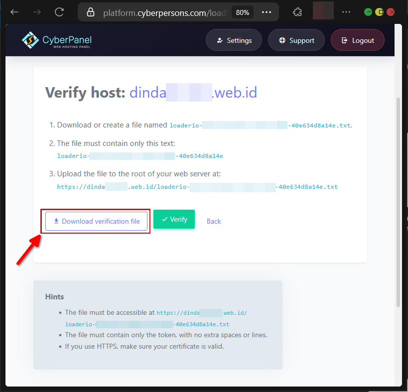 Cara Load Testing Web di CyberPanel Untuk Uji Performa
