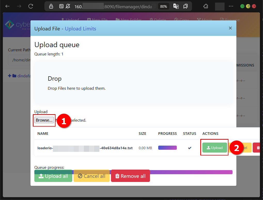 Cara Load Testing Web di CyberPanel Untuk Uji Performa