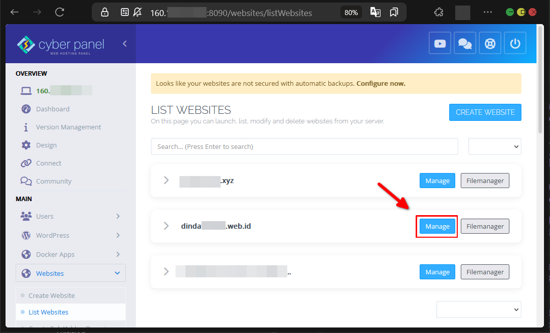 Cara Load Testing Web di CyberPanel Untuk Uji Performa