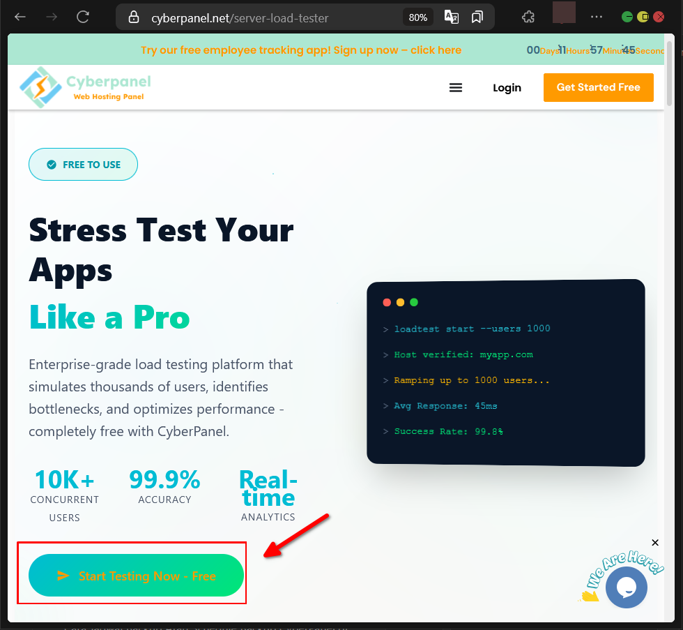 Cara Load Testing Web di CyberPanel Untuk Uji Performa