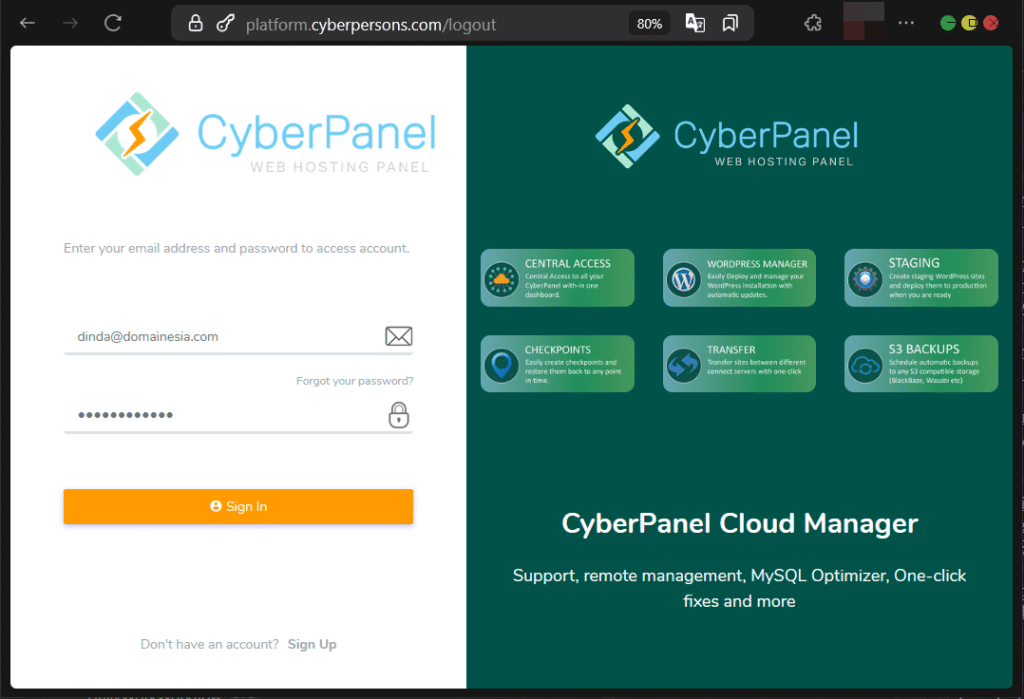 Cara Load Testing Web di CyberPanel Untuk Uji Performa