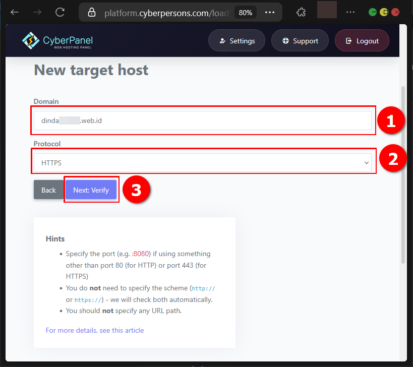 Cara Load Testing Web di CyberPanel Untuk Uji Performa