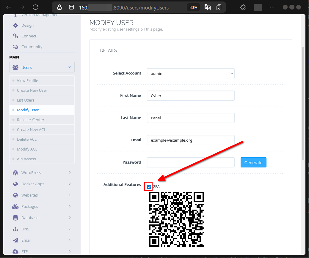 Cara Menambah Akun di CyberPanel Pada Cloud VPS