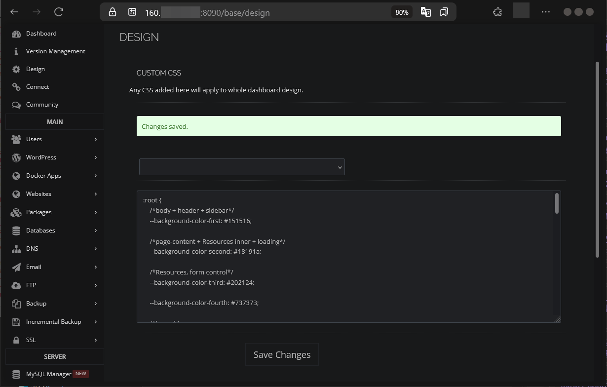 Cara Mengubah Desain Dashboard CyberPanel di Cloud VPS