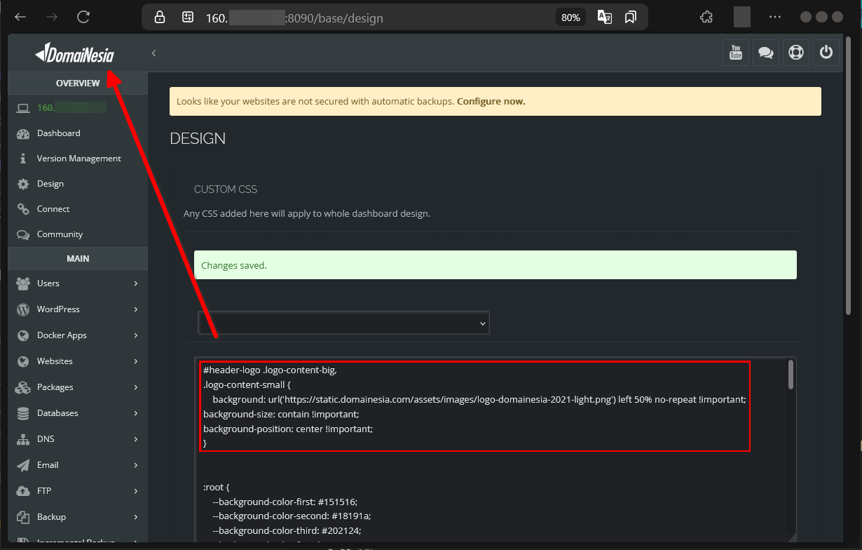 Cara Mengubah Desain Dashboard CyberPanel di Cloud VPS