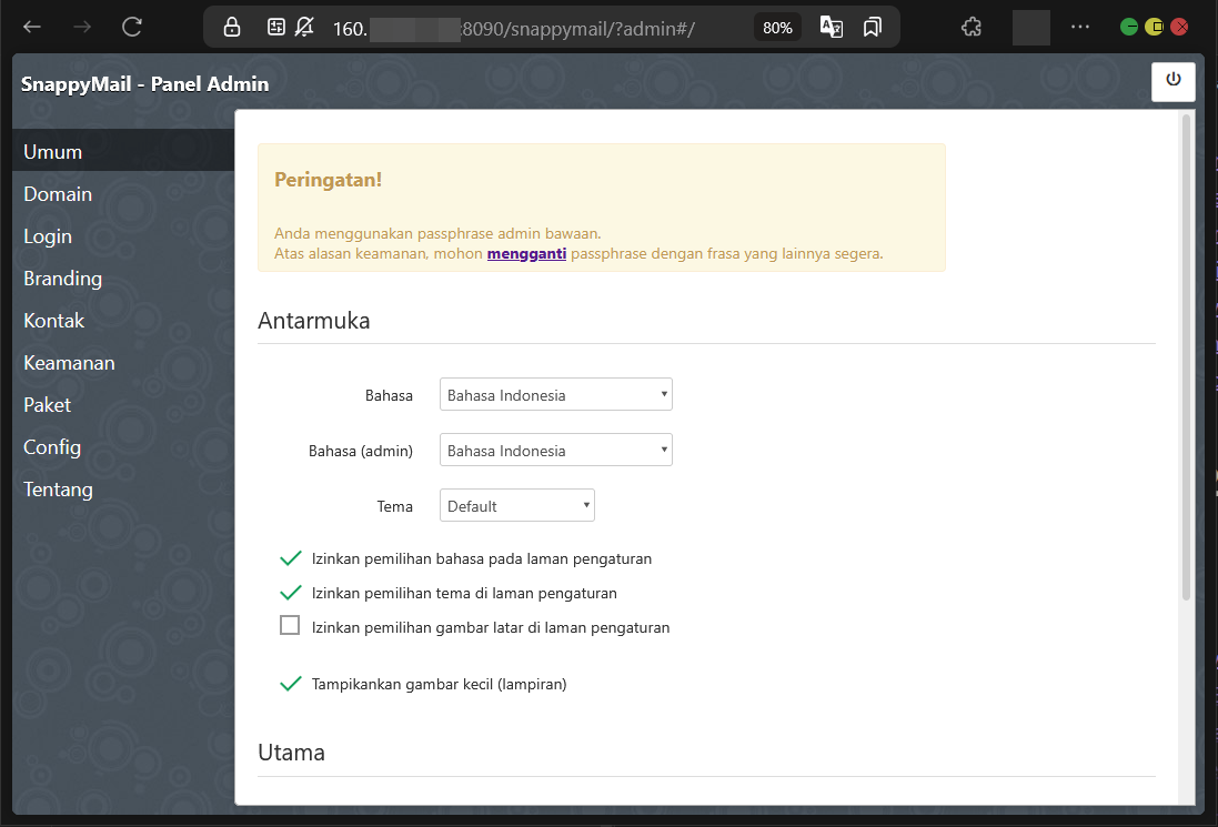 Cara Mengubah Lokalisasi Bahasa dan Waktu di CyberPanel 1