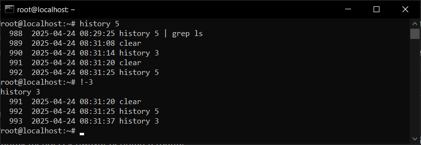 Cara Pakai Fitur Shortcut/Pintasan History di VPS Linux