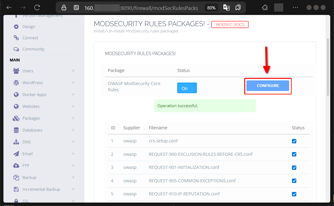 Cara Pakai ModSecurity di CyberPanel Untuk Halau Cyberattack