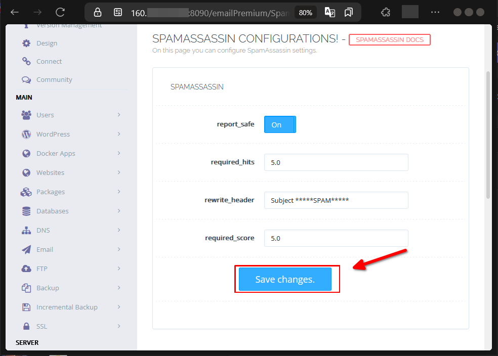 Cara Pakai SpamAssassin di CyberPanel Untuk Lawan SPAM