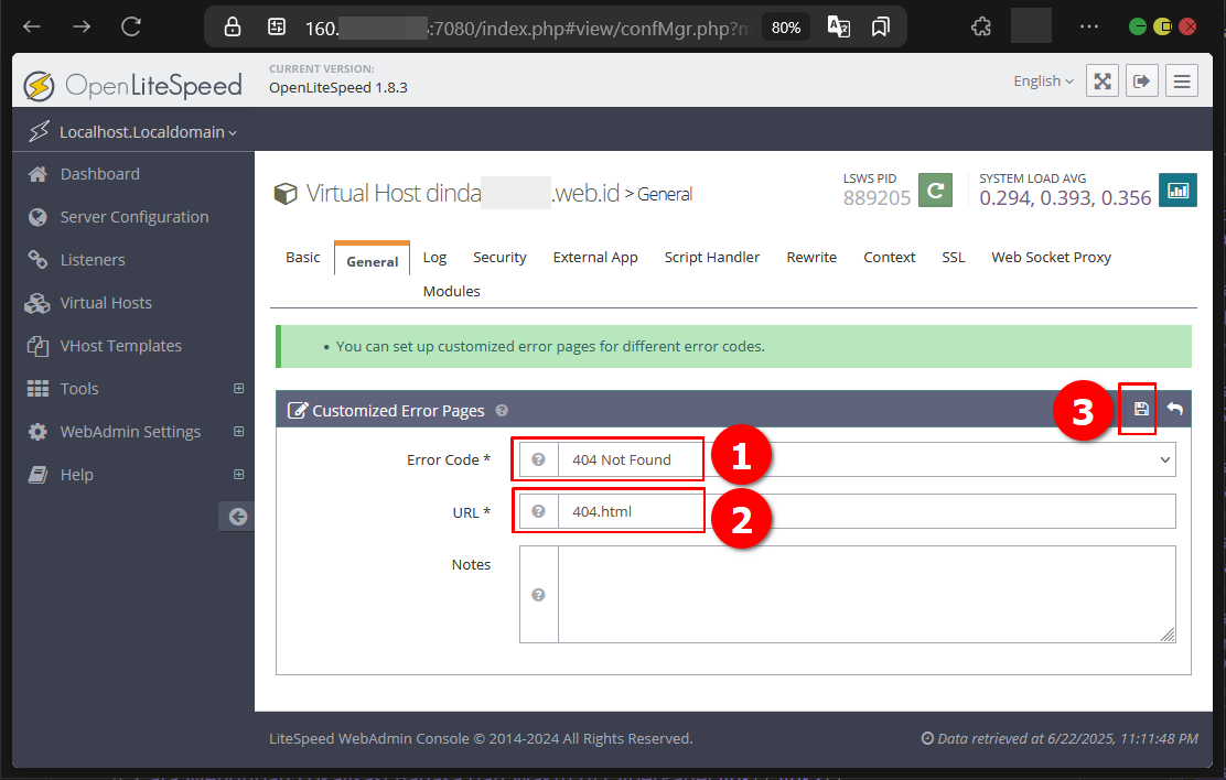 Cara Ubah Tampilan Halaman Eror Web di CyberPanel