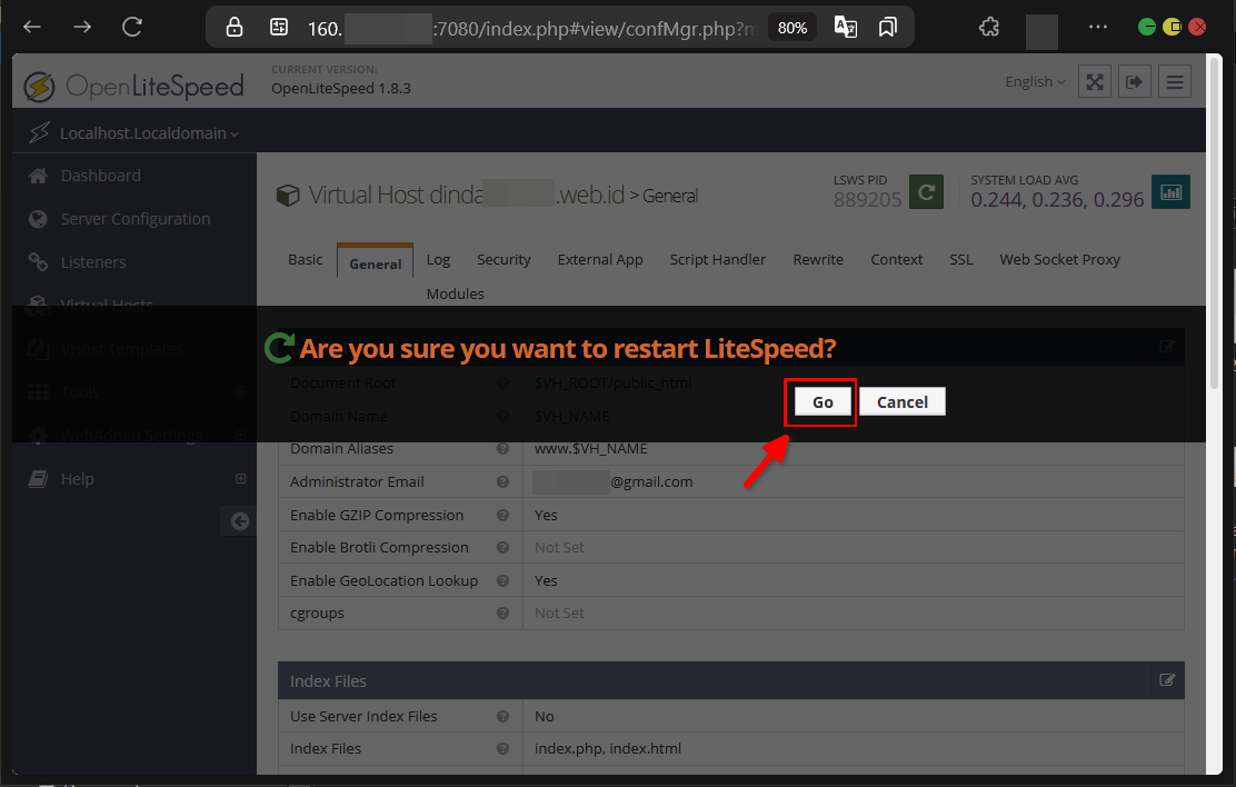 Cara Ubah Tampilan Halaman Eror Web di CyberPanel