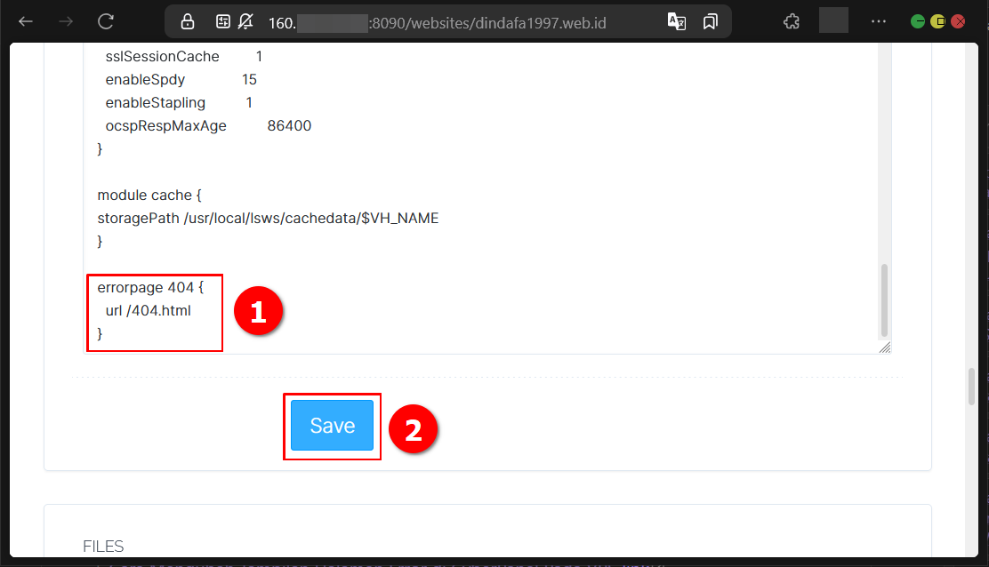 Cara Ubah Tampilan Halaman Eror Web di CyberPanel