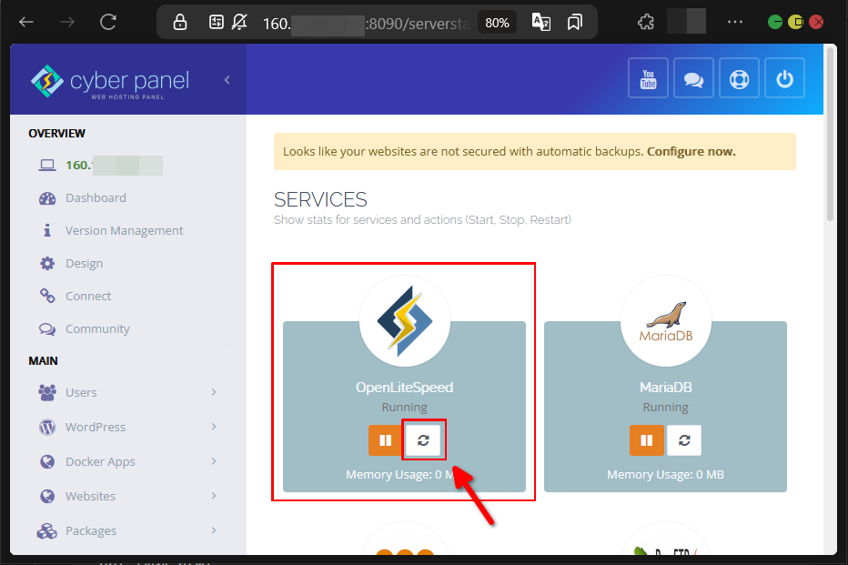 Cara Ubah Tampilan Halaman Eror Web di CyberPanel