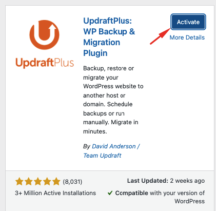Cara Autobackup WordPress dengan Plugin