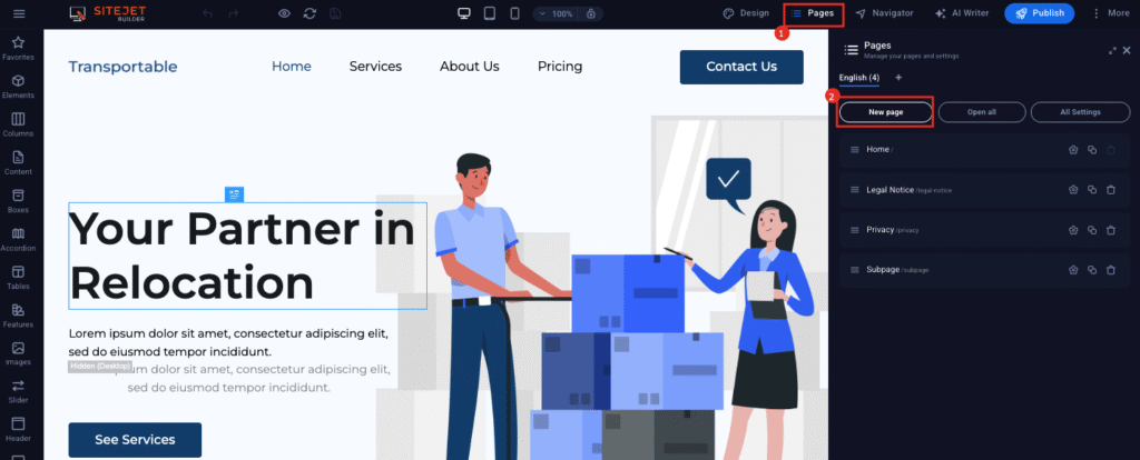 Cara Membuat Website dengan Sitejet di cPanel