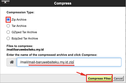 Migrasi Data Email Mandiri pada cPanel
