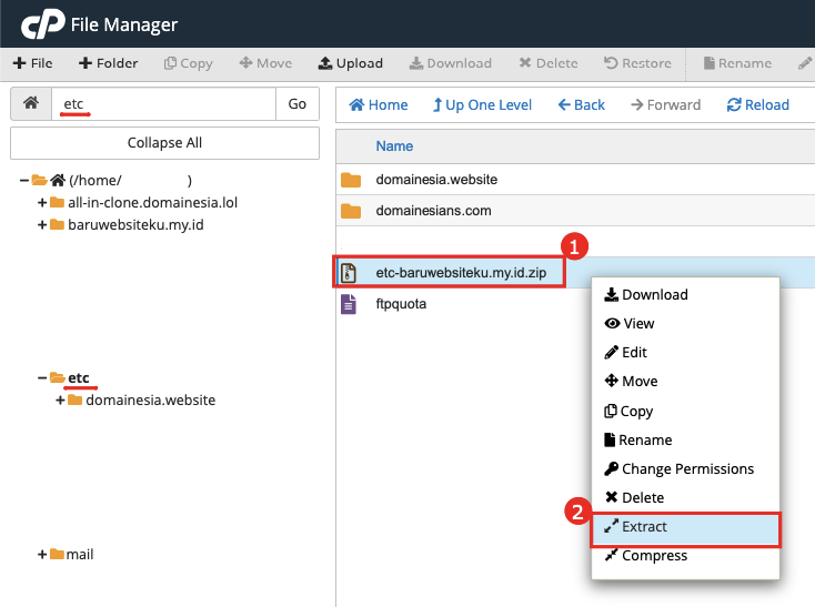 Migrasi Data Email Mandiri pada cPanel
