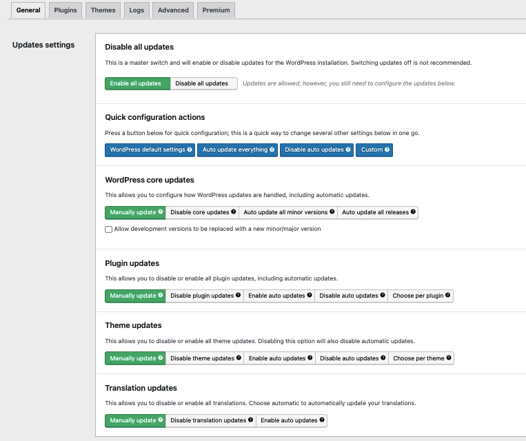 Cara Setting Auto Update pada WordPress