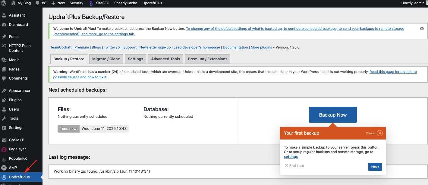 Panduan Ampuh Cara Autobackup WordPress dengan Plugin