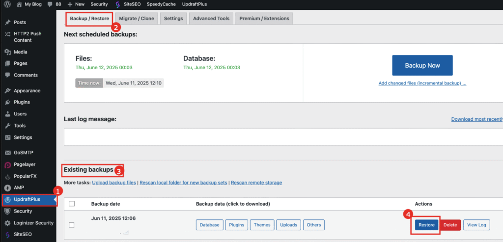 Cara Autobackup WordPress dengan Plugin