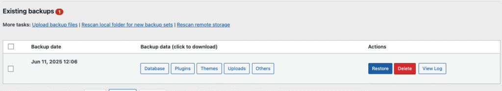 Cara Autobackup WordPress dengan Plugin