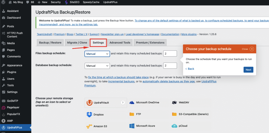 Cara Autobackup WordPress dengan Plugin