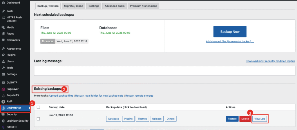 Cara Autobackup WordPress dengan Plugin