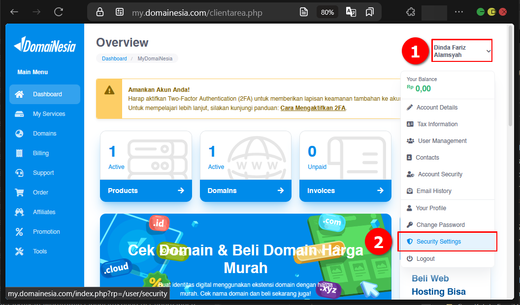 Ini Dia! 3 Cara Tingkatkan Keamanan Domain di MyDomaiNesia