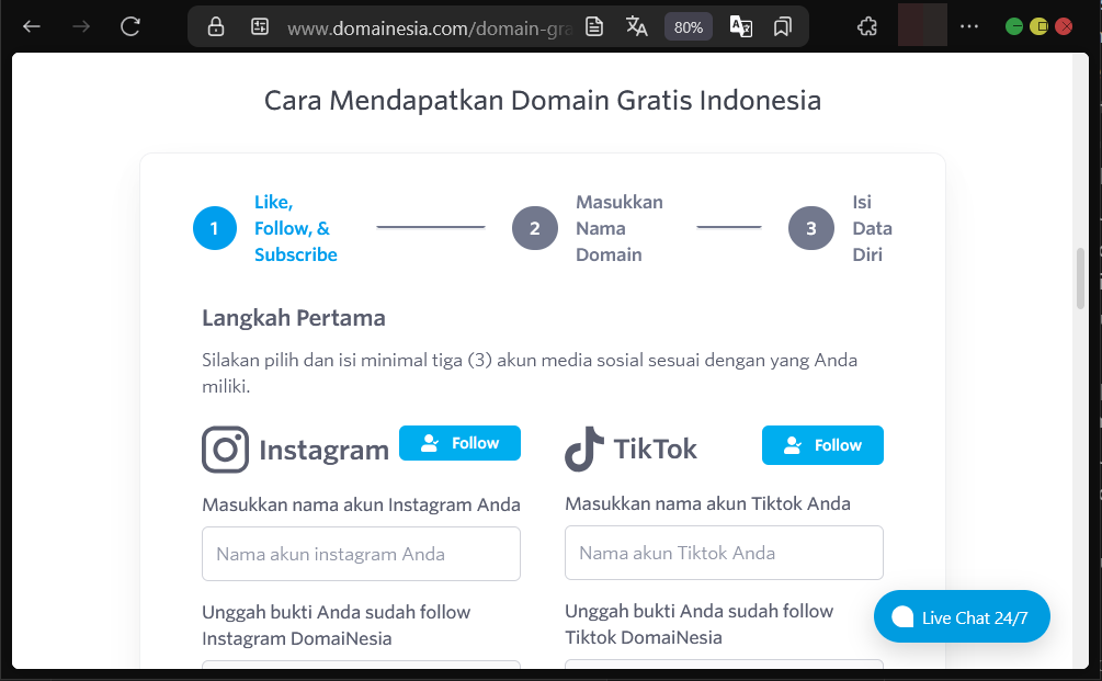 4 Cara Cari Domain Murah dan Gratis di DomaiNesia