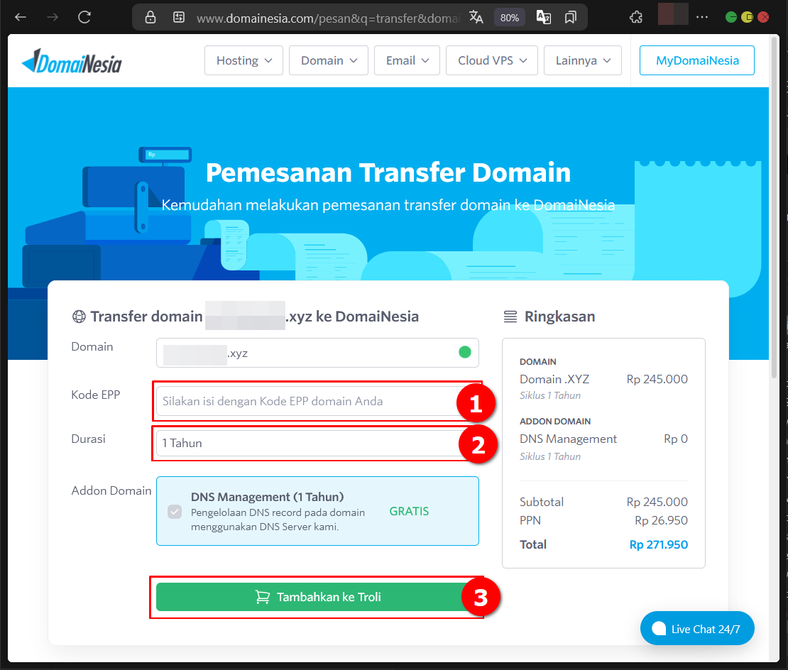 Perhatikan 4 Hal Ini Sebelum Transfer Domain Ke DomaiNesia