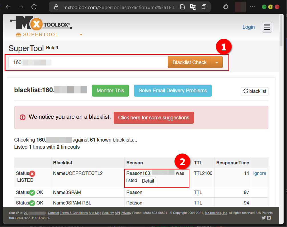 Cara Mengatasi IP Blacklist Pada DNS Blacklist Anti SPAM