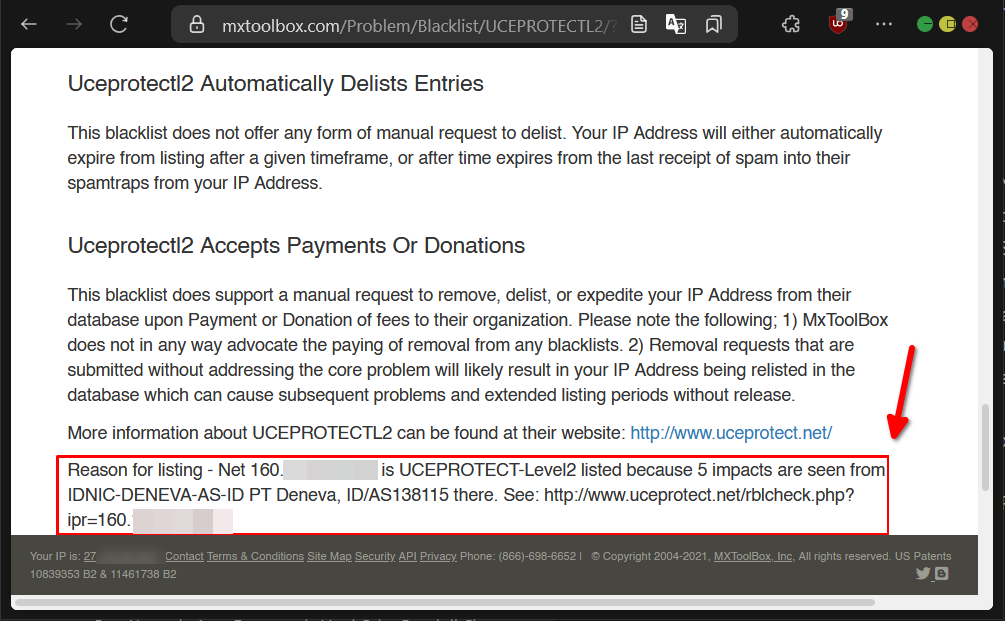 Cara Mengatasi IP Blacklist Pada DNS Blacklist Anti SPAM