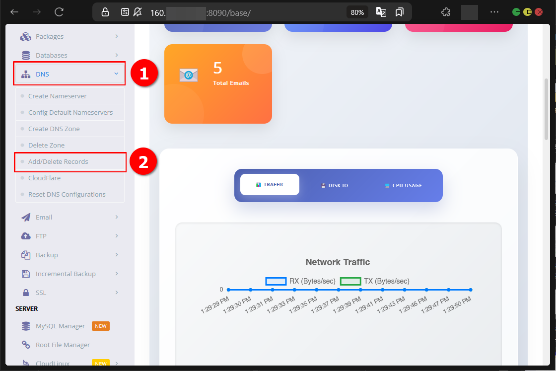 Cara Atur DNS Pada Website CyberPanel Agar Dapat Diakses