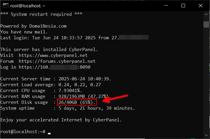 Cara Bersih - Bersih File di VPS Ubuntu Agar Partisi Lega