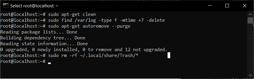 Cara Bersih - Bersih File di VPS Ubuntu Agar Partisi Lega