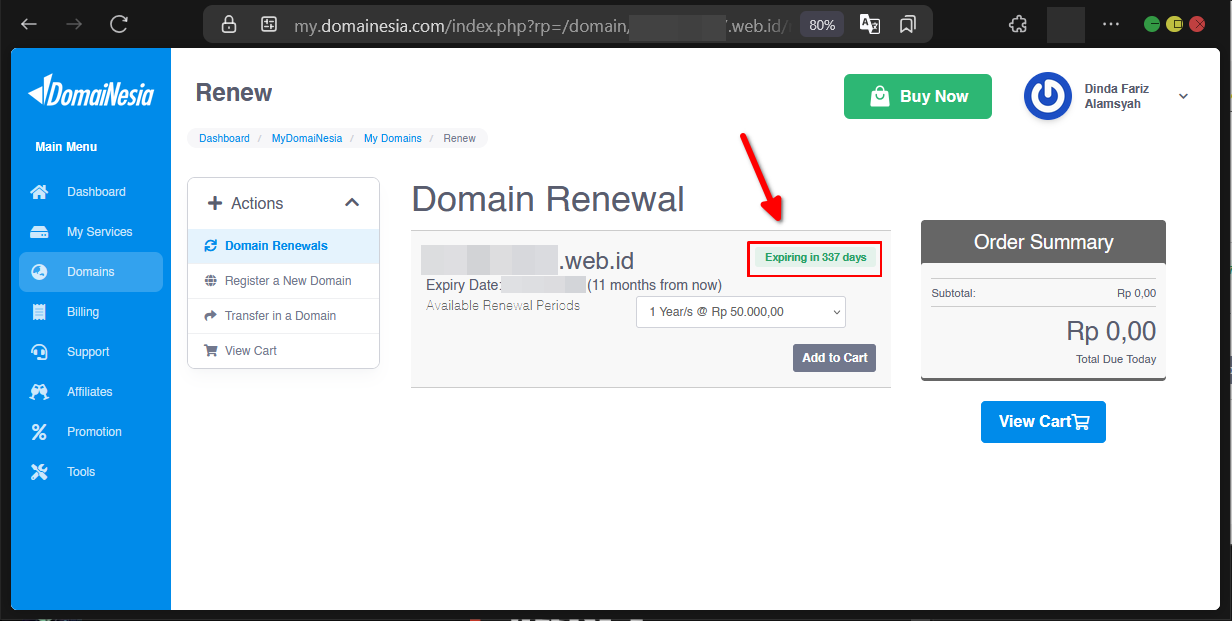 Cara Hindari Domain Hijacking Pada Domain di MyDomaiNesia