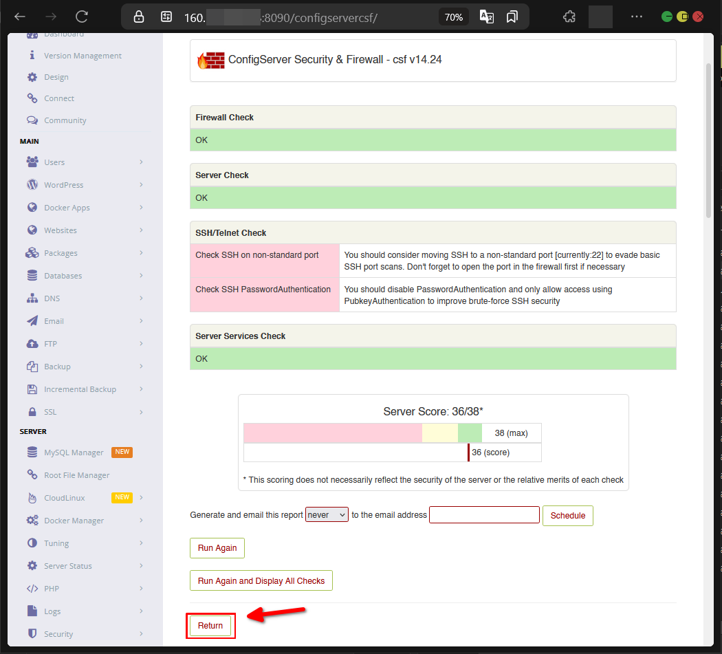 Cara Install CSF di CyberPanel Untuk Kelola Port Jaringan