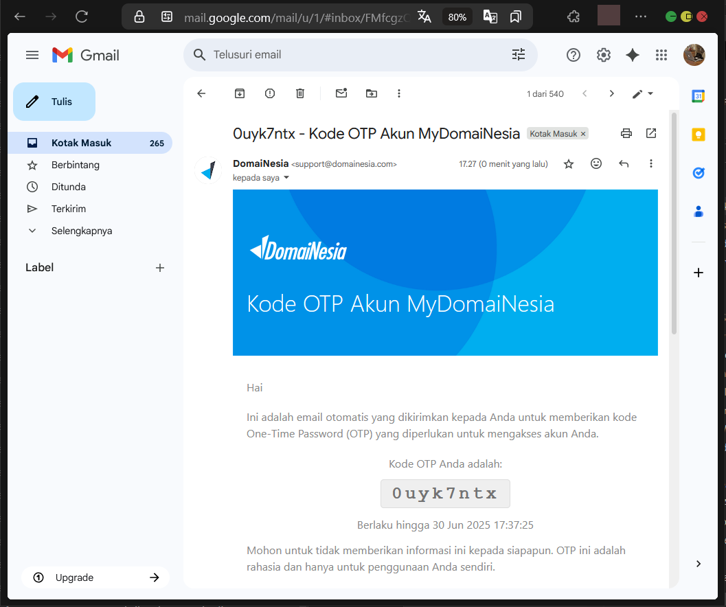 Cara Selamatkan Akun DomaiNesia Agar Aman Dari Hacker