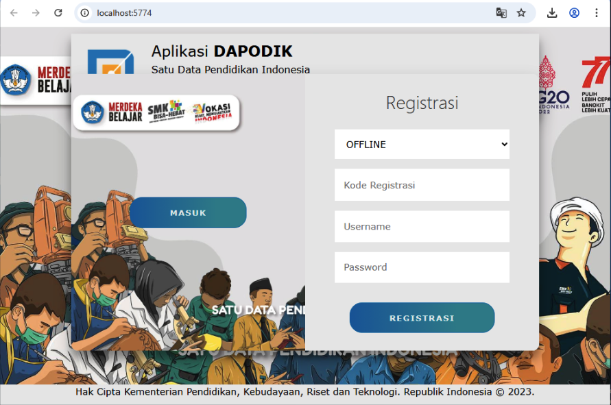 Install Dapodik di VPS Windows