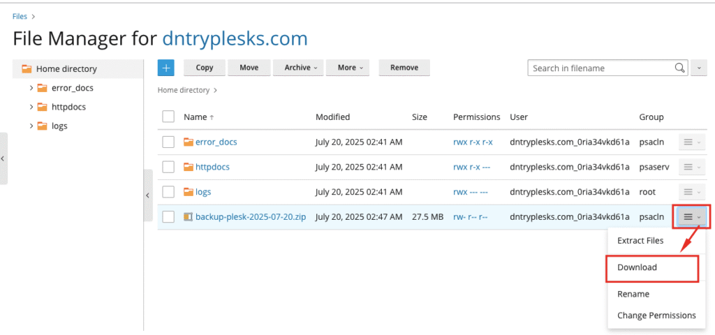 Migrasi Website dari Plesk ke cPanel