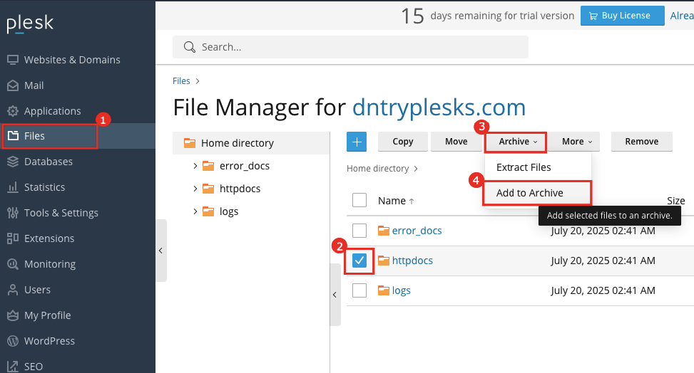 Migrasi Website dari Plesk ke cPanel