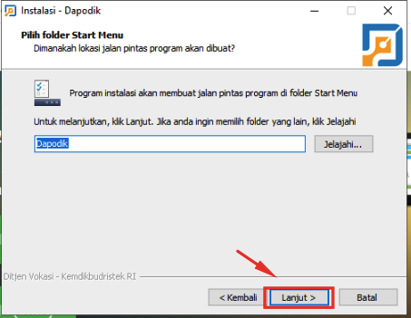 Install Dapodik di VPS Windows