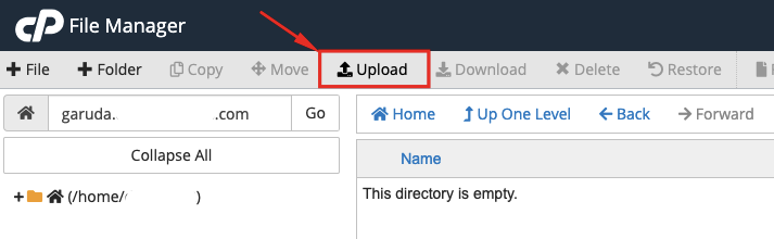Install Garuda CBT di cPanel