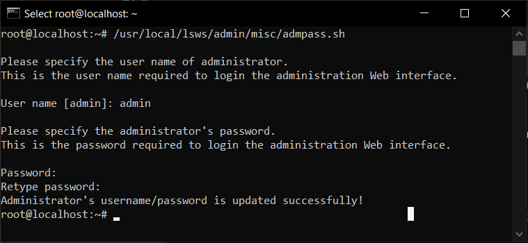 Cara Aktifkan WebAdmin OpenLiteSpeed di CyberPanel Pada VPS