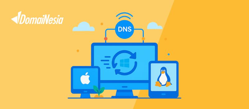 Flush DNS MacOS Windows Linux