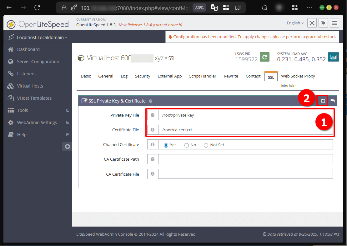 Cara Buat SSL Dengan OpenSSL di CyberPanel VPS Ubuntu