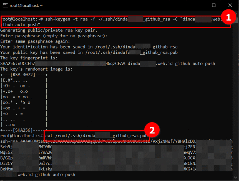 Cara Deploy Web Github di CyberPanel Dengan Protokol SSH