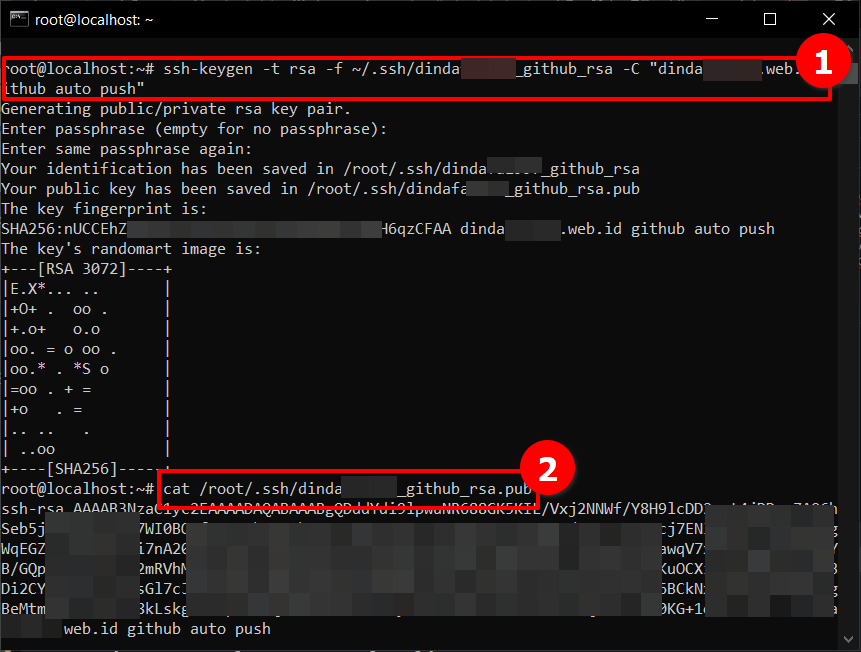 Cara Deploy Web Github di CyberPanel Dengan Protokol SSH