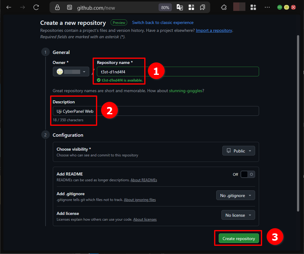 Cara Deploy Web Github di CyberPanel Dengan Protokol SSH