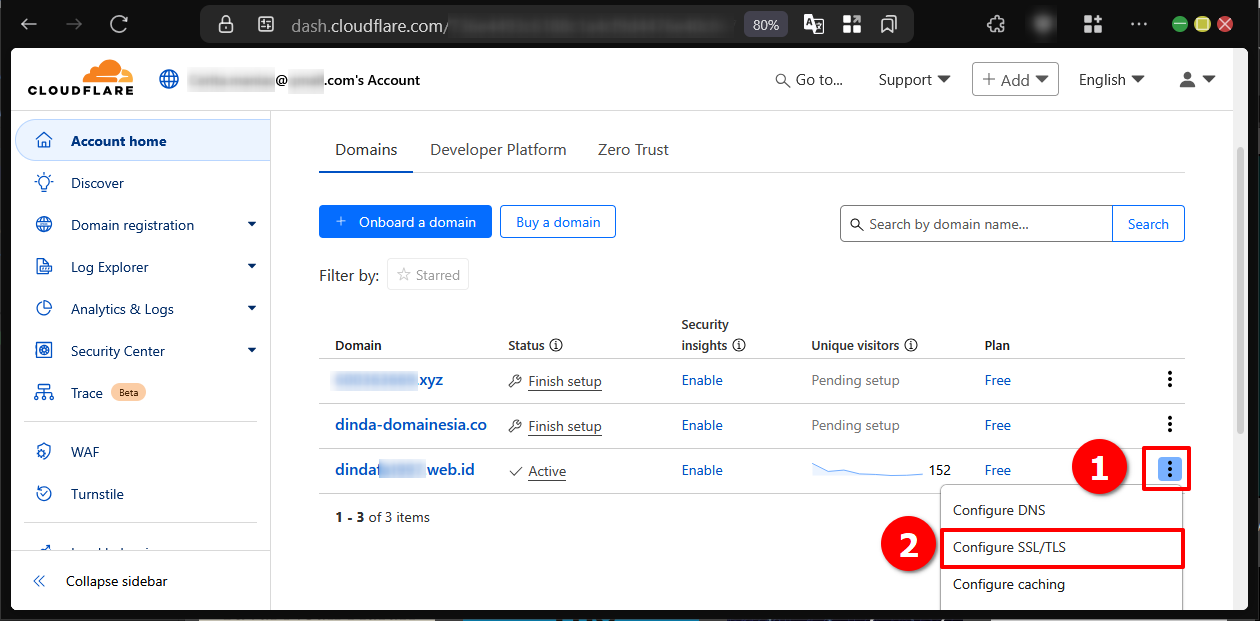 Cara Install SSL Cloudflare Origin CA di CyberPanel